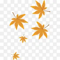 秋叶png矢量素材-空若网 秋叶png矢量素材-空若网