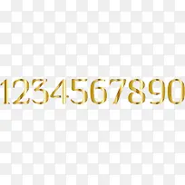 手绘多彩艺术字数字-空若网 手绘多彩艺术字数字-空若网