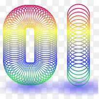 01号矢量卡通数字-空若网 01号矢量卡通数字-空若网