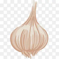 卡通简约美食装饰广告设计蒜头-空若网 卡通简约美食装饰广告设计蒜头-空若网