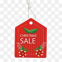红色圣诞节促销标签-空若网 红色圣诞节促销标签-空若网
