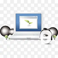 矢量电脑科技素材-空若网 矢量电脑科技素材-空若网