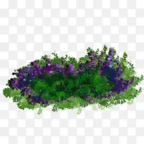 手绘花丛免扣素材-空若网 手绘花丛免扣素材-空若网