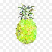 水彩菠萝-空若网 水彩菠萝-空若网