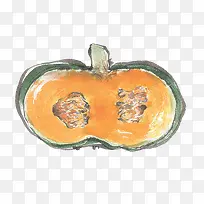 半边南瓜-空若网 半边南瓜-空若网