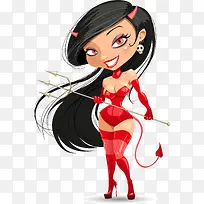 矢量人物卡通素材-空若网 矢量人物卡通素材-空若网