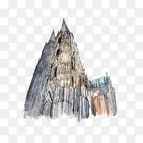 精美手绘名胜古迹建筑-空若网 精美手绘名胜古迹建筑-空若网