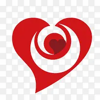 红色爱心免扣素材-空若网 红色爱心免扣素材-空若网