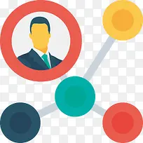 PPT彩色分支-空若网 PPT彩色分支-空若网