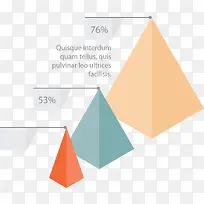 矢量立体三角形ppt图案-空若网 矢量立体三角形ppt图案-空若网