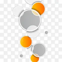 橙色圆形图案-空若网 橙色圆形图案-空若网