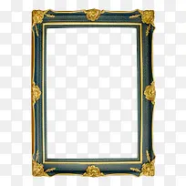 金色华立长方形画框-空若网 金色华立长方形画框-空若网