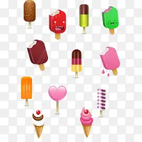 卡通食物美味冰激凌-空若网 卡通食物美味冰激凌-空若网