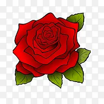 玫瑰花矢量图-空若网 玫瑰花矢量图-空若网