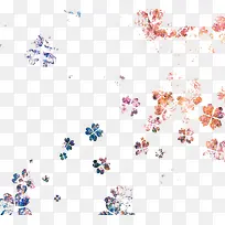 漂浮彩色四叶草图片素材-空若网 漂浮彩色四叶草图片素材-空若网