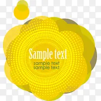 金色波点对话框-空若网 金色波点对话框-空若网