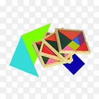 实物智慧玩具七巧板-空若网 实物智慧玩具七巧板-空若网