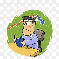 用功读书的男孩-空若网 用功读书的男孩-空若网