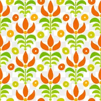 橙色花朵背景-空若网 橙色花朵背景-空若网