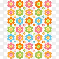 多色花朵背景-空若网 多色花朵背景-空若网