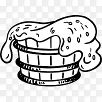 卡通手绘桶-空若网 卡通手绘桶-空若网