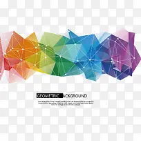 矢量彩色拼接装饰图案-空若网 矢量彩色拼接装饰图案-空若网