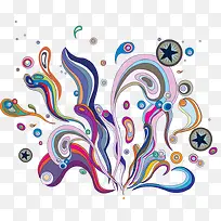 彩色不规则图形-空若网 彩色不规则图形-空若网