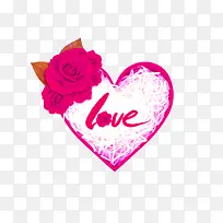 紫色玫瑰花瓣心形礼物-空若网 紫色玫瑰花瓣心形礼物-空若网