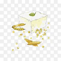 美味豆腐食物图标-空若网 美味豆腐食物图标-空若网