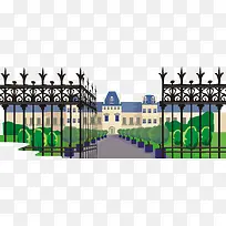 矢量庄园素材-空若网 矢量庄园素材-空若网