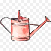 手绘水彩水壶-空若网 手绘水彩水壶-空若网