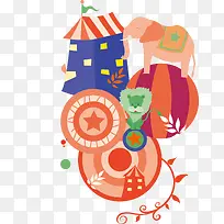 房子墙体涂鸦手绘-空若网 房子墙体涂鸦手绘-空若网