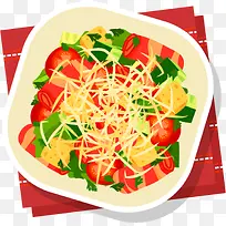 美味蔬菜沙拉-空若网 美味蔬菜沙拉-空若网