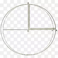 圆线三角形面积图-空若网 圆线三角形面积图-空若网