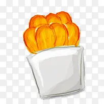 手绘花盆-空若网 手绘花盆-空若网