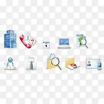 商务网站图标素材-空若网 商务网站图标素材-空若网