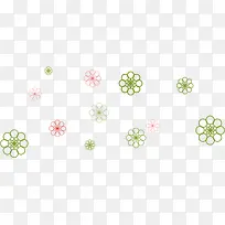 手绘花朵漂浮-空若网 手绘花朵漂浮-空若网