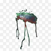 水彩散开滴落-空若网 水彩散开滴落-空若网