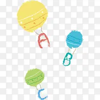 带字母的热气球-空若网 带字母的热气球-空若网