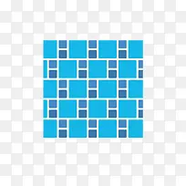 手绘蓝色地板设计素材-空若网 手绘蓝色地板设计素材-空若网