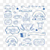 矢量手绘标签-空若网 矢量手绘标签-空若网