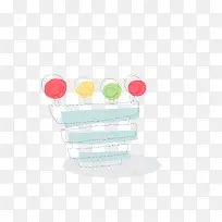 文艺卡通小清新装饰插画广告设计-空若网 文艺卡通小清新装饰插画广告设计-空若网