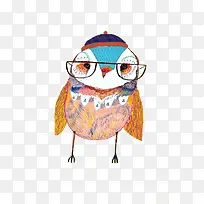 猫头鹰装饰画-空若网 猫头鹰装饰画-空若网