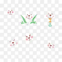 手绘卡通兔子-空若网 手绘卡通兔子-空若网