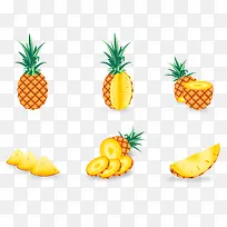 矢量图美味的菠萝-空若网 矢量图美味的菠萝-空若网