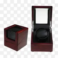 花梨木油漆黑色皮摇表器-空若网 花梨木油漆黑色皮摇表器-空若网