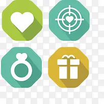 矢量图多彩手绘标签-空若网 矢量图多彩手绘标签-空若网