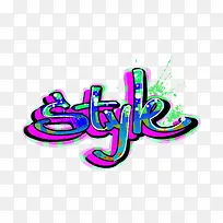 卡通创意英文艺术字设计海报设计-空若网 卡通创意英文艺术字设计海报设计-空若网