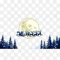 圣诞之夜免费PNG素材-空若网 圣诞之夜免费PNG素材-空若网