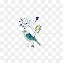 春天小草小鸟-空若网 春天小草小鸟-空若网